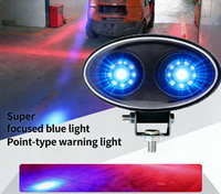 Feu de sécurité à double tête de type point bleu pour chariot élévateur, lampe d'avertissement pour zone de travail, sécurité pour l'utilisation des chariots élévateurs