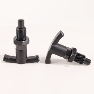 Ventes chaudes Pan qi FD-19 Goupille d'indexation en acier de type T, bouton de serrage autobloquant, ressort de positionnement M12-M24 Noir Industriel - Product Image 4