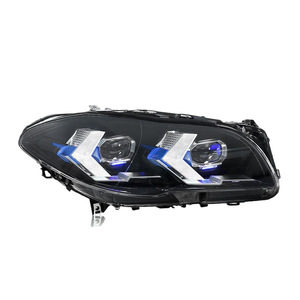 Conjunto de faros LED para BMW Serie 5 F10 con señal de giro secuencial y luz diurna - Product Image 3