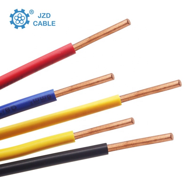 Top Sale Single Core Stranded Copper THHN TTHN Pvc Electric House Wire 6Awg Solid Electrical Wire