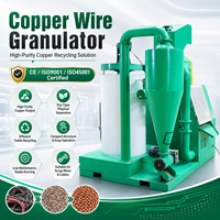 Machine de granulation automatique de fil de cuivre pour la séparation du cuivre et du plastique des câbles usagés