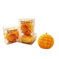 Squishy anti-stress créatif et collectionnable, ultra-doux et réaliste, en forme de pain d'ananas de style Hong Kong, pour l'exportation