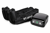 Appareil de pressothérapie à compression d'air VU Easy Operation avec poignée, 4 chambres, pour amincissement corporel et drainage lymphatique