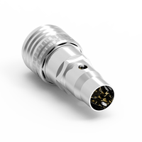 Conector Industrial Nian-Yeong Wp M12(F) de 8 Pines con Codificación A, Cable Moldeado Push-Pull Hembra, Alta Corriente 2A 30V, Impermeable IP67, 10m