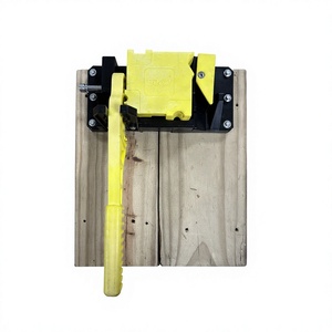 Sono J61 <b>Bench</b> Grafting <b>Tool</b> Yellow Plastic Handle V-Shaped Cut Garden Use - Product Image 1