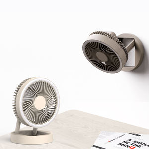 <span class=keywords><strong>Feigo</strong></span> 8000mAh USB ventilateur de Table Mini Portable ventilateur de refroidissement électrique lumière pour Camping bureau utilisation Rechargeable 8000mAh plastique extérieur - Product Image 5