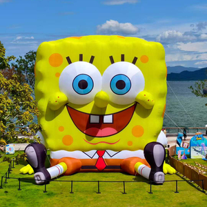 Publicidad al aire libre inflable de dibujos animados <span class=keywords><strong>Bob</strong></span> <span class=keywords><strong>Esponja</strong></span> Squarepants modelo inflable para eventos de apertura de centro comercial y decoraciones de tiendas - Product Image 1