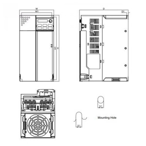 VFD MS300 ซีรีส์ ไดรฟ์ AC รุ่น VFD32AMS43ANSAA 4.3 แรงม้า 3.2 กิโลวัตต์ 480 โวลต์ 32 แอมป์ HD ขายดี มีสินค้าในสต็อก - Product Image 6