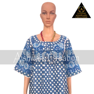 Robe midi imprimée florale bleue pour femme, style Maillard, décontractée, sexy, bohème, hiver, une pièce, saison, directement du fabricant - Product Image 3