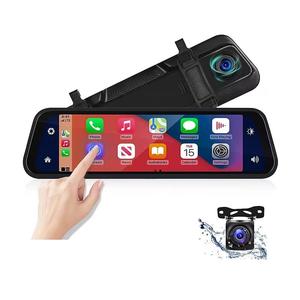 9.66인치 1080P HD IPS 대시보드 LCD 차량용 블랙박스 시스템 (GPS, 무선 카플레이, 자동 터치스크린 인터페이스, 블루투스, 야간 시야, WDR 기능 탑재) - Product Image 2