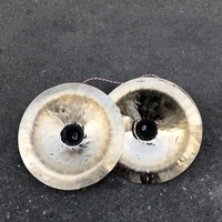 QUTENG fans set cymbale set pour batterie ride lion dance cymbales set fans laiton diril cymbales