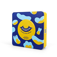 Boîte en métal JYB à motif attrayant pour gâteaux de lune, pâtisseries, biscuits et chocolats, avec impression personnalisée de marque, conforme aux normes alimentaires