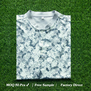 <span class=keywords><strong>2026</strong></span>년 OEM 도매 자수 실크 스크린 프린팅 골프 의류 편안한 드라이핏 미니멀리스트 캐주얼웨어 맞춤 폴로 셔츠 - Product Image 1