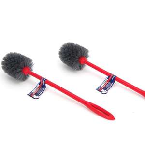 יצרנים זול ידית ארוכה טואלט מברשת אמבטיה ניקוי מברשת שירותים רך קל מברשת מוכן הספינה - Product Image 1