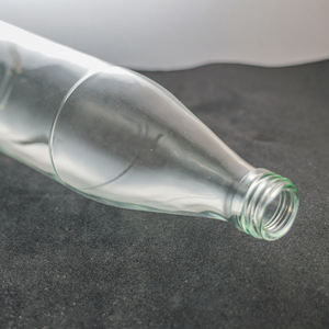 490ml 스크류 음료 음료 투명 부싯돌 투명 유리 병 - Product Image 3