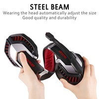 Headphone Gaming Berkabel Stereo 7.1 Suara Surround Premium untuk Ponsel Dan Headphone PC untuk Gaming