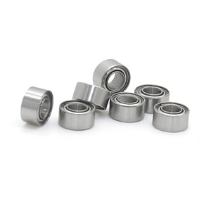 Rodamientos de Bolas de Ranura Profunda de Alta Velocidad en Miniatura de Acero Inoxidable SR133ZZ Suministrados por el Fabricante, 2.4*4.76*2.38mm P4 P5 P2 ZZ - Product Image 1