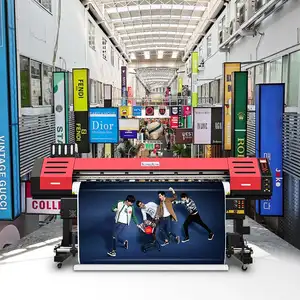 1.6m 1.8m Eco Solvent Printing Machine Commercial Large Format Printers for Outdoor Indoor Signs