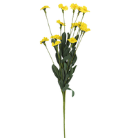 Offre Spéciale : Fleurs Artificielles en PE, Marguerites Réalistes, Idéales pour la Décoration de Mariage (Vente en Gros)