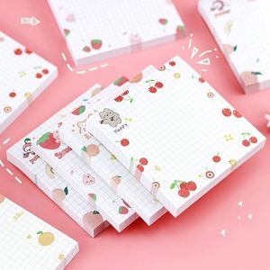 80-Page Cute Candy Cartoon Fruit Self-Adhesive <b>Memo</b> <b>Pad</b> Thick 80 Sheets Essential School Office Supplies for Back-to-School - Product Image 2