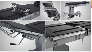 जिनी मेडिकल हाइड्रोलिक इलेक्ट्रिक ऑपरेटिंग टेबल सर्जिकल बेड संगत एक्स-रे सर्जिकल रूम उपकरण - Product Image 5