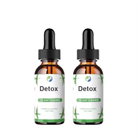 Ausreson Marque Privée Colon Cleanse Liver Detox Liquid Fat burner Drop Supplement Slim Detox Diet Drops