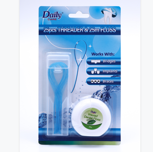 Diş ipi aracı için parantez köprüler implantları naylon iplik plastik saklama kutusu diş ipi iplik geçirici - Product Image 5