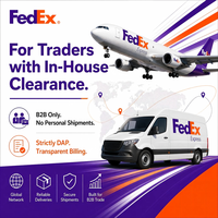 Agent d'expédition B2B rapide DHL Express pour le dédouanement des acheteurs, livraison logistique DAP prioritaire internationale FedEx de la Chine vers le monde entier