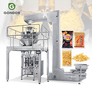 Grain Peanut Sugar Coffee Rice Chips Ice Candy Snack Pouch Bag Stand up Vertical Granule <b>Packaging</b> Packing <b>Machine</b> - Product Image 1