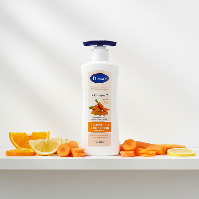 24h Moisturizing Sunscreen Body Lotion Spf 50 Uv Sun Protection Vitamin C Turmeric Oil Skin Care Brightening Body Lotion Cream