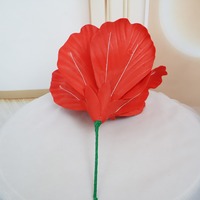 Offre Spéciale 80cm Géant Pivoine Fleur PE Mousse Fleurs avec Stand Événement Environnement Fleur Artificielle