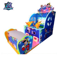 Mesin Arcade Tembak Air Layar 26 Inci Dua Pemain Koin Operasi Anak-Anak Indoor Komersial