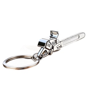 Llavero Creativo Personalizado para Hombre con Colgante de Sierra Eléctrica Metálica para Exteriores, Modelo de Juguete de Simulación de Sierra para Leñador, Regalo - Product Image 5