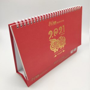 High Quality Custom <strong>Triangle</strong> Desk <strong>Calendar</strong> Printed Logo Wall <strong>Calendar</strong> <strong>Table</strong> Clock Use Paper Material From Printing Factory - Product Image 2