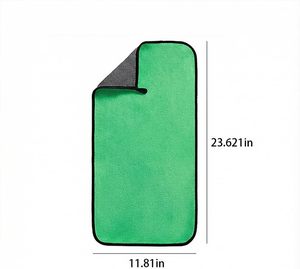 Paño de Limpieza de Microfibra con Patrón Deportivo de Bucle Retorcido, de Secado Rápido, Suave, de Poliéster, para Uso Doméstico, Lavado de Autos y Limpieza de Ventanas - Product Image 4