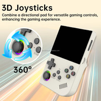Console de jeu portable S Classic XGB36, mini manette 3D, écran 3,5'', mini machine de jeu de poche, batterie 3000mAh, lecteur de jeux, système Linux, éclairage RGB