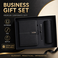 Ensemble cadeau personnalisable avec logo : tasse isotherme + carnet, coffret cadeau, cadeau d'affaires