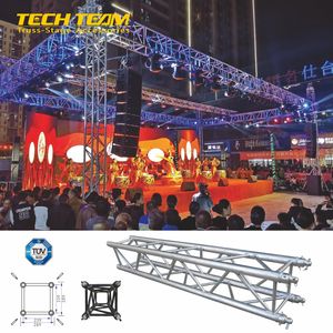 Système <span class=keywords><strong>de</strong></span> scène extérieur en treillis d'aluminium à toit en pente, treillis léger réglable pour événements et concerts - Product Image 2