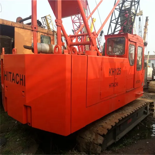 सस्ते कीमत का इस्तेमाल किया बिक्री के लिए Hitachi क्रॉलर क्रेन, इस्तेमाल किया Hitachi KH180-3 55 टन 80 टन 150 टन