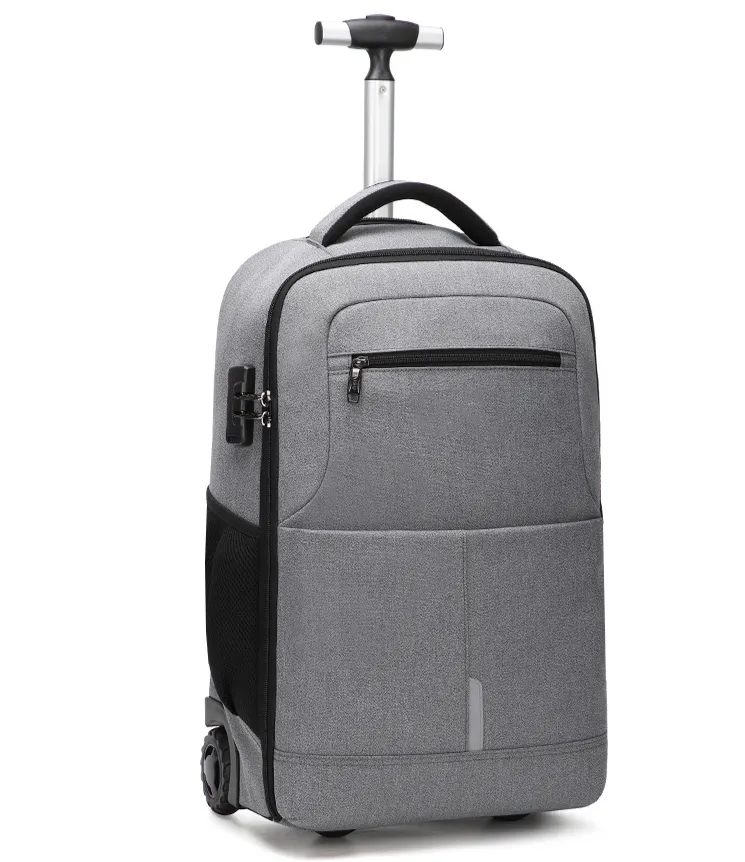 Worthfind Oem/odm 2022 Laptop Backpack Trolley School Bag Oxford Waterproof Luggage Laptop Backpacks With Wheels