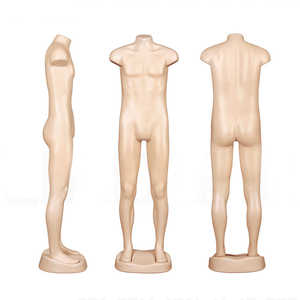 Vente en gros d'usine de mannequins masculins bon marché en plastique pour hommes support PE factice avec stock grande taille pour l'affichage de vêtements en Afrique et en Amérique du Sud - Product Image 2