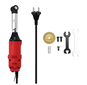 Moedor Reto de Alta Potência com Eixo Longo, 90 °   Esmerilhadeira Elétrica de Cotovelo com Disco de Corte e Chaves - Product Image 5