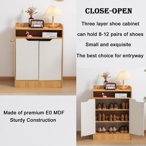 Armoire à <span class=keywords><strong>chaussures</strong></span> <span class=keywords><strong>console</strong></span> <span class=keywords><strong>entrée</strong></span> noire coin armoire à <span class=keywords><strong>chaussures</strong></span> <span class=keywords><strong>rangement</strong></span> pour <span class=keywords><strong>entrée</strong></span> - Product Image 5