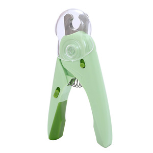 Led Nail Clippers For Cats <b>Dogs</b> Rabbits 15Mm Round Jaw With <b>Light</b> White Yellow Color Plastic Material Battery Powered - Product Image 5
