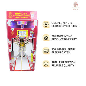 Imprimante 3D de bureau haut de gamme pour la création d'œuvres d'art en sucre 3D, haute efficacité pour les parcs d'attractions, l'éducation, les cadeaux de fête et les <span class=keywords><strong>petites</strong></span> entreprises - Product Image 3