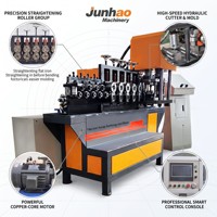 Machine de formage de cerceaux plats contrôlée par PLC pour la fabrication de supports de câbles et de colliers de serrage en U