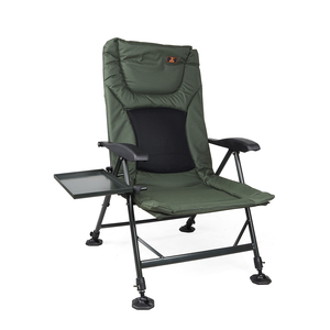 W.<span class=keywords><strong>P</strong></span>.E. Nieuwe verstelbare armleuningen buitenstoelen groene strandstoelen opvouwbare draagbare karpervis-aas tafelstoelen - Product Image 1