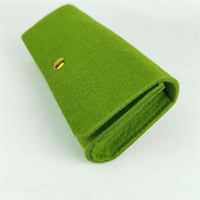 Étui à lunettes en feutre non tissé, logo personnalisé, fabrication sur mesure, étuis à lunettes en polyester de luxe