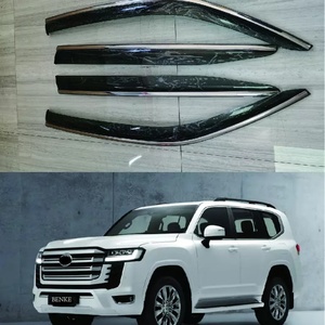 แผ่นบังลมรถยนต์สำหรับ TOYOTA LAND CRUISER LC300 2022  แผ่นกันลมแบบฉีดขึ้นรูป - Product Image 2