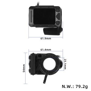Écran intelligent couleur 6 PIN Kukirin C1 Pro pour tableau de bord, moniteur de données en temps réel multifonction, accessoires d'origine pour trottinette électrique - Product Image 2
